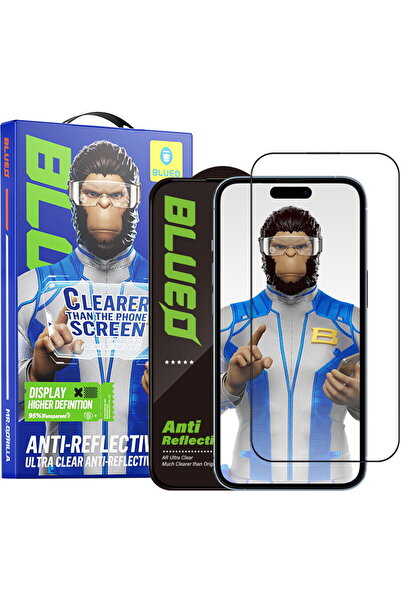 Other Folie pentru iPhone 17 Air - Blueo Anti-Reflective HD Glass - Black