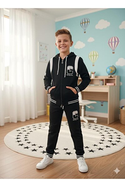 Yağmur Giyim PRETTY Set de trening pentru băieți cu glugă, 10-13 ani 4110