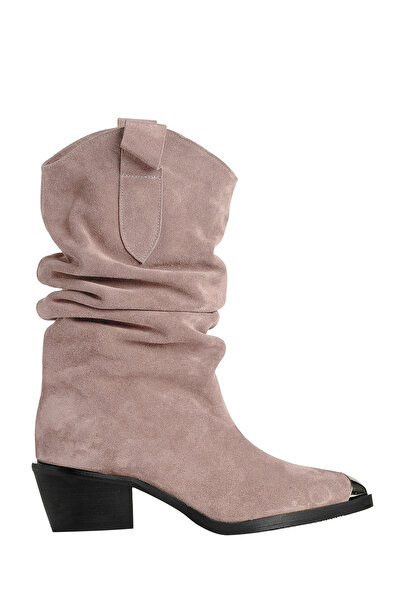 ToH Shoes Silvie Dusty Pink Suede Chocs