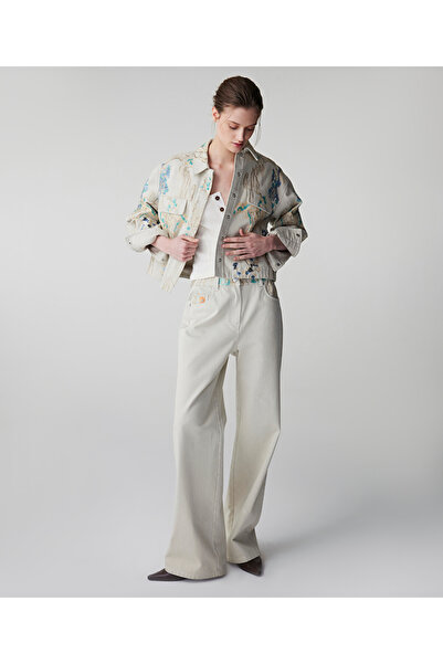 İpekyol Nakışlı pantolon