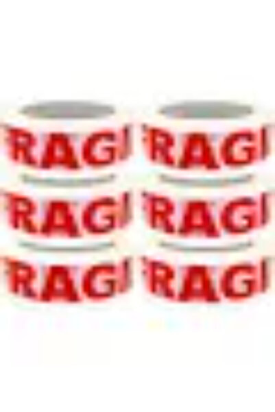 metalocasnice Banda adeziva FRAGILE Uriasa 200m , scotch pentru cutii, lungim...