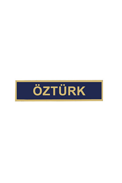 ÇUKUROVA ÜTÜ ''ÖZTÜRK'' JANDARMA ASAYİŞ PVC İSİMLİK, , Cırtlı, 10 cm x 2,5 cm...