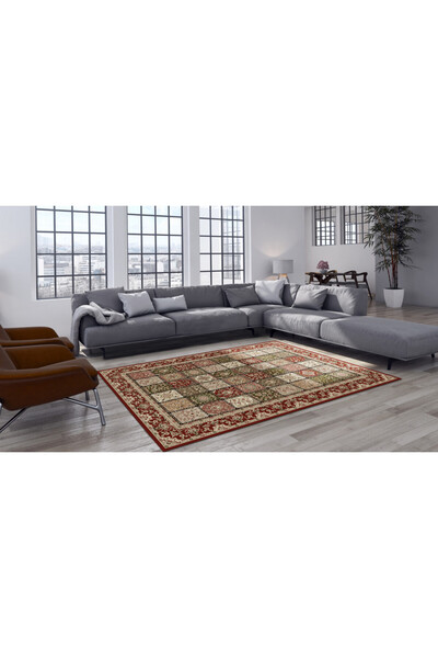 Talis Μοντέρνο κόκκινο χαλί Lotus, 150x230 cm