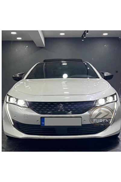 STS Oto Aksesuar Peugeot 508 2019-2023 Uyumlu Batman Yarasa Ayna Kapağı Piano...