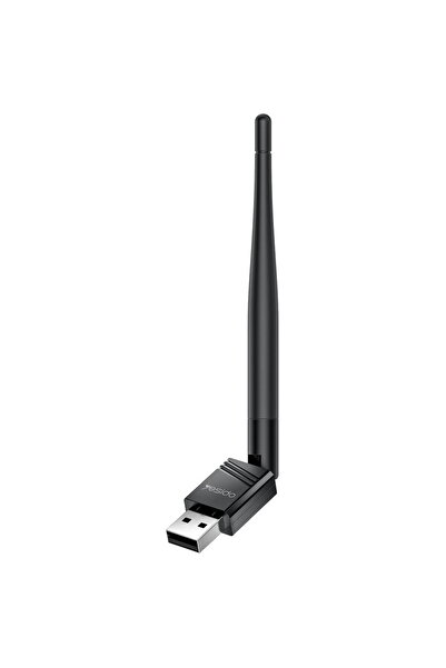 Yesido Wireless Wi-Fi Adapter, USB, 150Mbps - (WP11) - Black