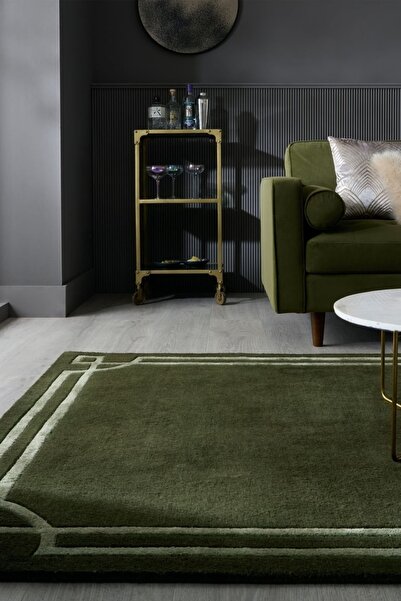 Talis Covor Gatsby Wool Verde masliniu 120x170 cm, Flair Rugs