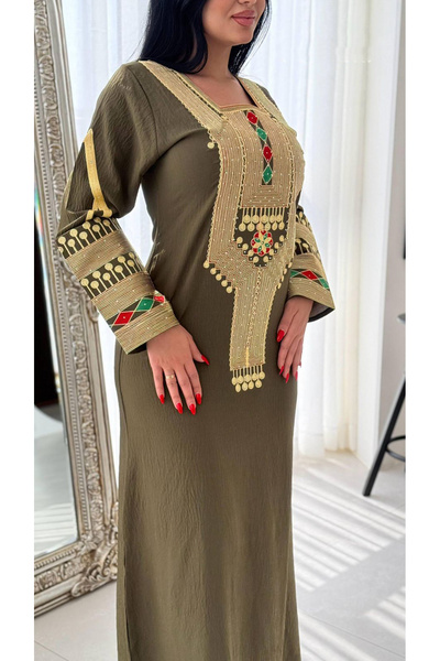 Lyaly aljlabyh "Pride of the Founding" Jalabiya 🇸🇦 First-class Lycra from L...