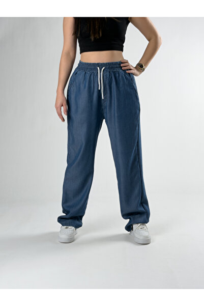 COCOPELLI Seasonal Women's Denim Baggy Pants Coc2832