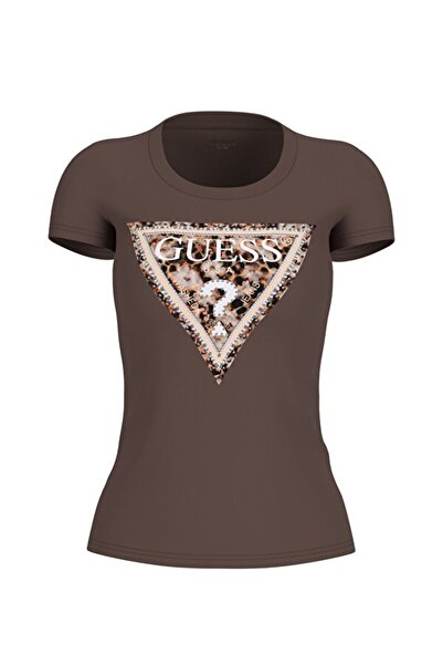 Guess Jersey Kadın Slim Fit T-Shirt