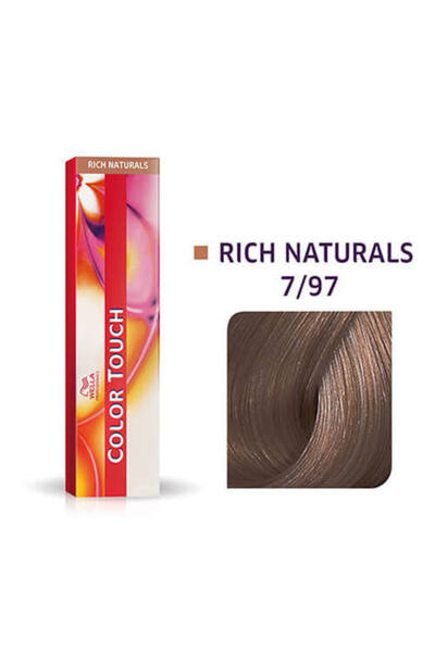 Wella Professionals Vopsea de păr semipermanentă Color Touch 7/97 – blond cas...