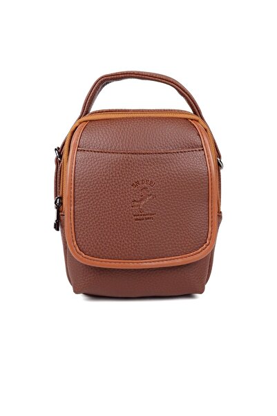 en deri Taba Men's Handbag Multi-Compartment Organizer Shoulder and Messenger...