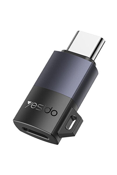 Yesido Lightning to USB-C Adapter with OTG Function - (GS28) - Grey