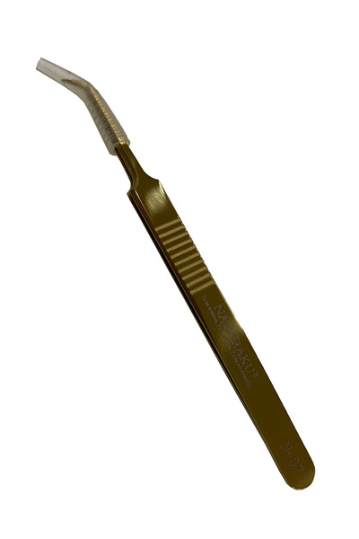 KİRPİKÇİSHOP ملاقط من الفولاذ الياباني المقاوم للصدأ مصنوعة حسب الطلب