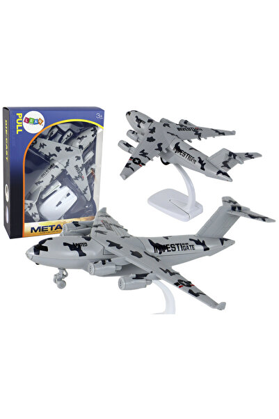 Three top online Military Gray Camo UNITED Airplane Figurine HW-605