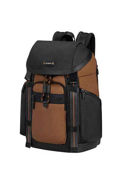 Samsonite RELYON 003 Backpack with Lid 15 Inch Black Brown 13