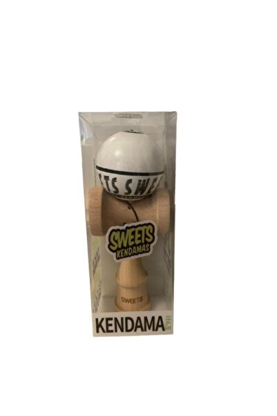 Sweet Kendama Kendama Starter Sweets, Sticky, Super Grip, white, Spare string...
