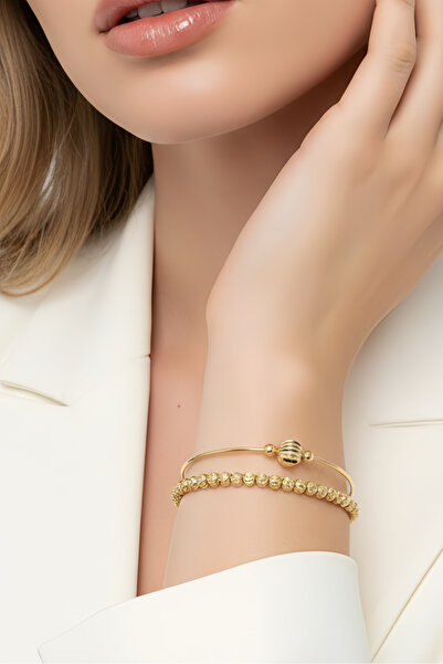 Eva Takı Store سوار معصم قابل للتعديل من طراز دوريكا بصفين