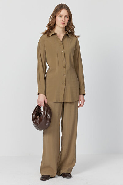 PAULMARK Women's Wide Leg Trousers