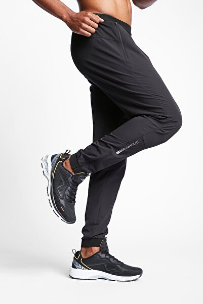 Lescon Siyah Erkek Koşu Eşofman Altı 23b-1005