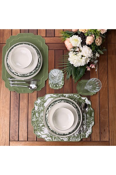 Hane7 Country Amerikan Servis Yeşil