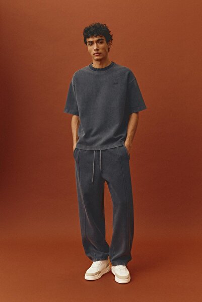 Pull & Bear STWD kısa kollu sweatshirt
