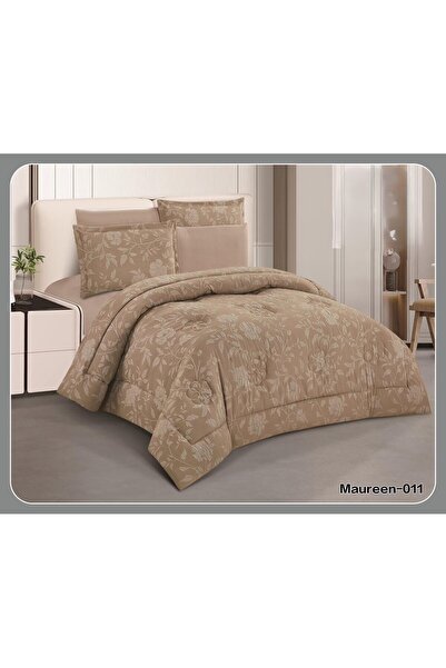 ALMIAAD Elegant summer jacquard double bedsheet set, soft microfiber fabric w...