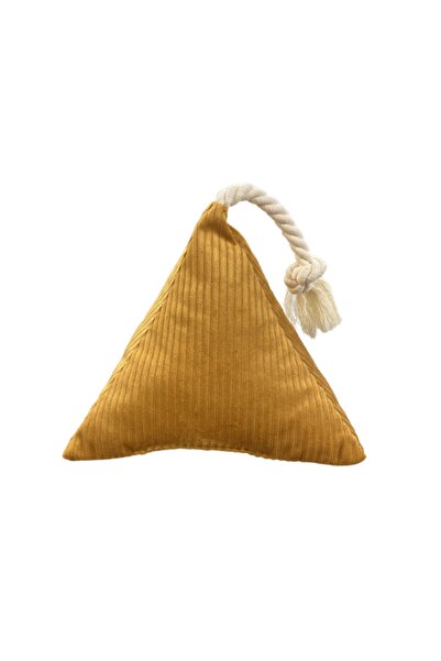 Pet Comfort لعبة كلب بريزم برباط من DRNDS (182057) باللون الأصفر مقاس 17x30 سم