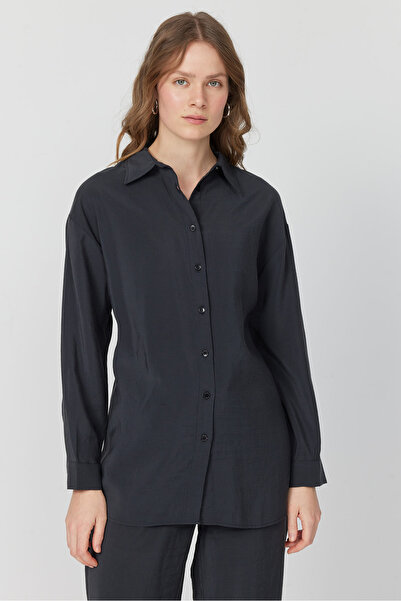 PAULMARK Women's Tie Detailed Shirt