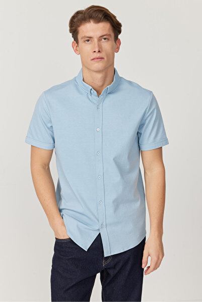 PAULMARK Men's Button Collar Shirt