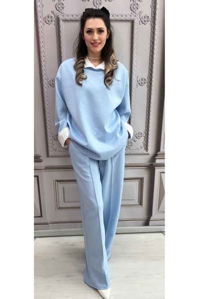 styleFlex Women's tracksuit made of 50% elastic viscose, with integrated blou...