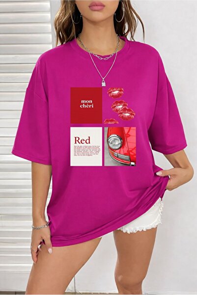 Hira Clothing Εξαιρετικά απαλό μπλουζάκι από ύφασμα Modal με γραφικό σχέδιο