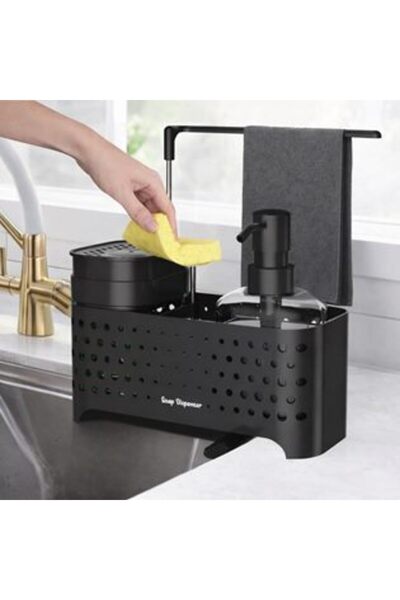 OEM Organizator de chiuvetă pentru detergent și bureți 23 x 10 x 24,5 cm