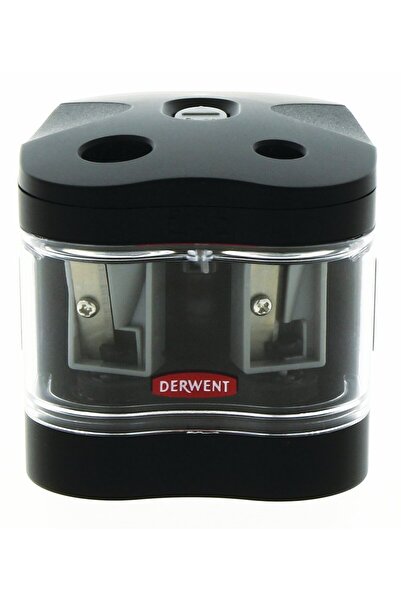Derwent Διπλός Ηλεκτρικός Ακονιστήριος - Επαγγελματικός, Μαύρος