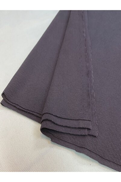 Yiğit Kumaş Füme Rengi İnce Kaşkorse Ribana Kumaş