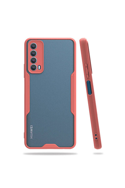 magicool Huawei P Smart 2021 Kılıf Platin Silikon - Pembe