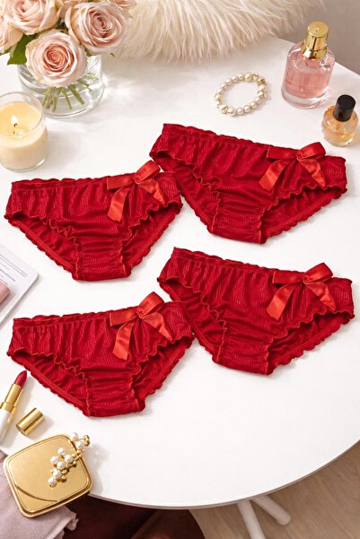 Merzu kadın fantazi esnek kilot 4lü gönderim