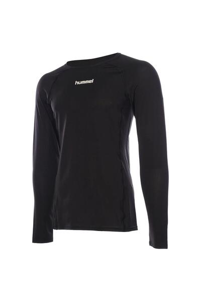 hummel Undear Baselayer 922225-2001 Black Men's Sports T-Shirt