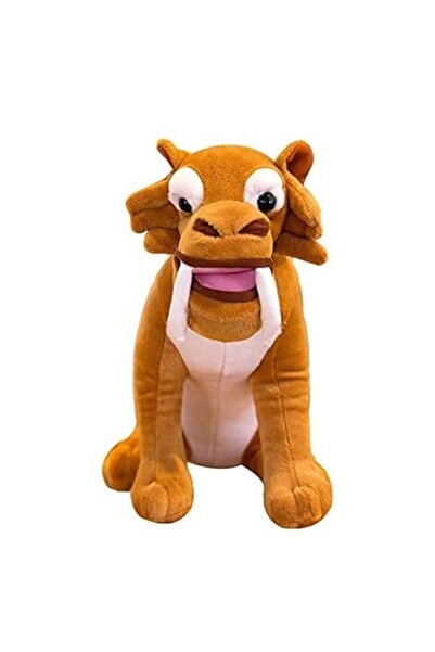 Premium لعبة دييغو النمر ذو الأسنان السيفية من العصر الجليدي، دمية محشوة ناعمة