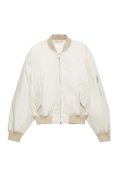 Pull & Bear Bomber jacket with label