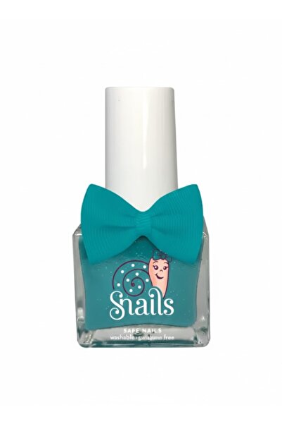 Snails طلاء أظافر صغير الحجم بنقشة بحيرة الرذاذ - غير سام وخالٍ من البارابين