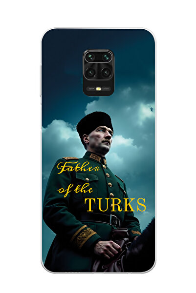 moonset Redmi Note 9 Pro Uyumlu Baskılı Yumuşak Silikon Şeffaf Telefon Kılıfı