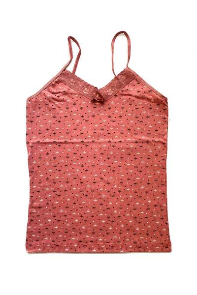 Mestore Women's Strappy Patterned Athlete Lacy Cotton Combed Cotton D4