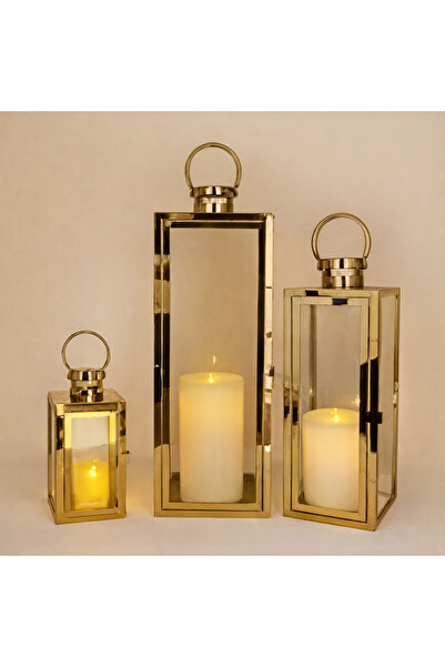 terndat 3 Piece Lantern Set