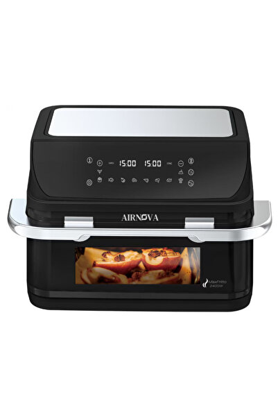Airnova Air fryer AIRNOVA® MaxFritto 2400W, Capacitate 11L, Friteuza cu aer c...