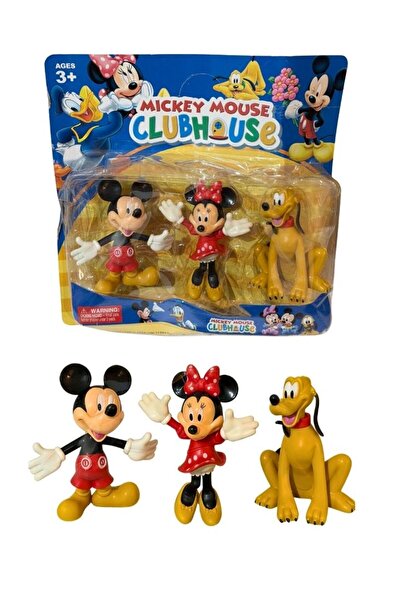 Premium مجموعة شخصيات ميكي ماوس كلوب هاوس
ميكي، ميني، بلوتو