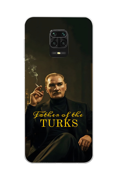 moonset Redmi Note 9 Pro Uyumlu Baskılı Yumuşak Silikon Şeffaf Telefon Kılıfı