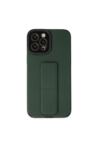 eco port حافظة آيفون 12 برو ماكس ميجا ستاند سيليكون - أخضر