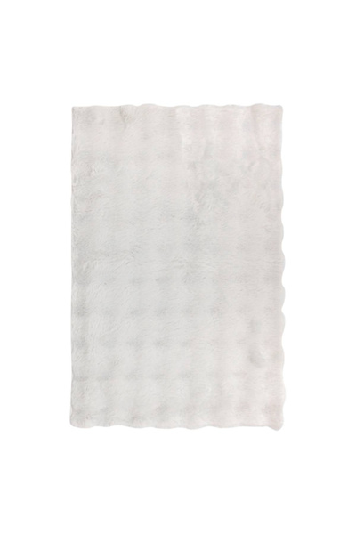 Atmosphera Zephy Rectangular 3D Faux Fur Anti-Slip Rug 60x90cm