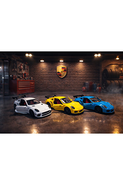 seymenbıçakçılık Set of 3 Toy Sports Cars – Durable and Fun Car Toys for Kids