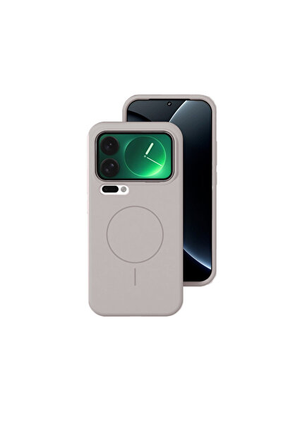 NANOSPACE حافظة Mi 17 Pro Max مزودة بتقنية Magsafe وغطاء داخلي ناعم من جلد ال...